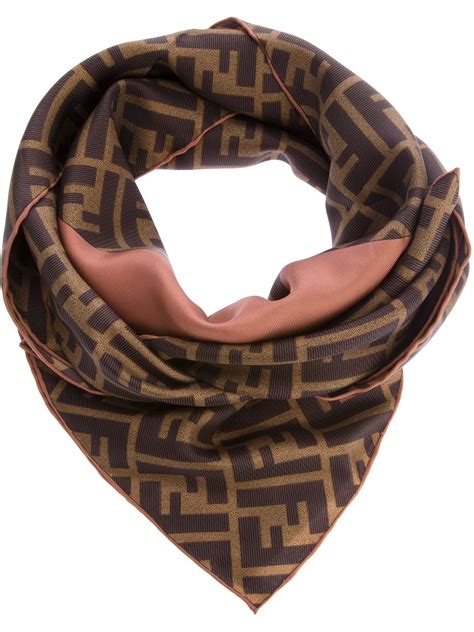 fendi scarf womens|fendi silk scarf women's.